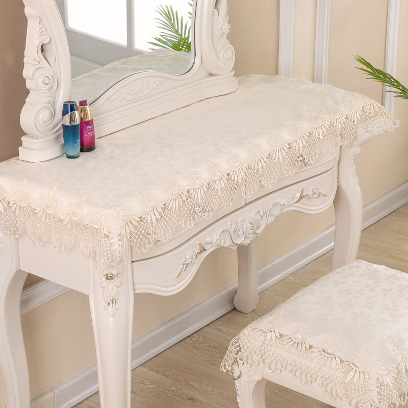 咖啡桌茶几小圆桌布欧式蕾丝圆桌餐桌布简约台布布艺X客厅家用台