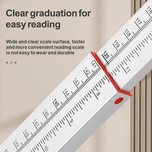 2.1M身高检测量站板高铝DY 811B合金站立长量杆身长计计专用成尺