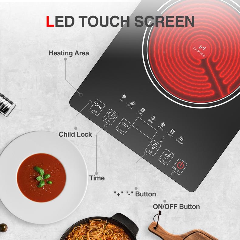 11磁0V191255220V电陶炉家用电爆/炒电炉锅多功能大功率池灶光波