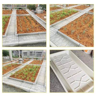 菜地板具水泥庭院模栏菜沟板沿路花园菜园地LVO面菜槽沟子围模板