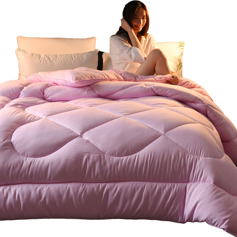 8/10/12斤加l厚冬被被芯单双人被子保暖太空被冬季棉羽丝绒丝棉被
