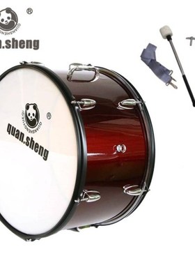 全声】大军鼓绿色酒红色儿童成人少先队军乐队鼓号军鼓队乐器洋鼓