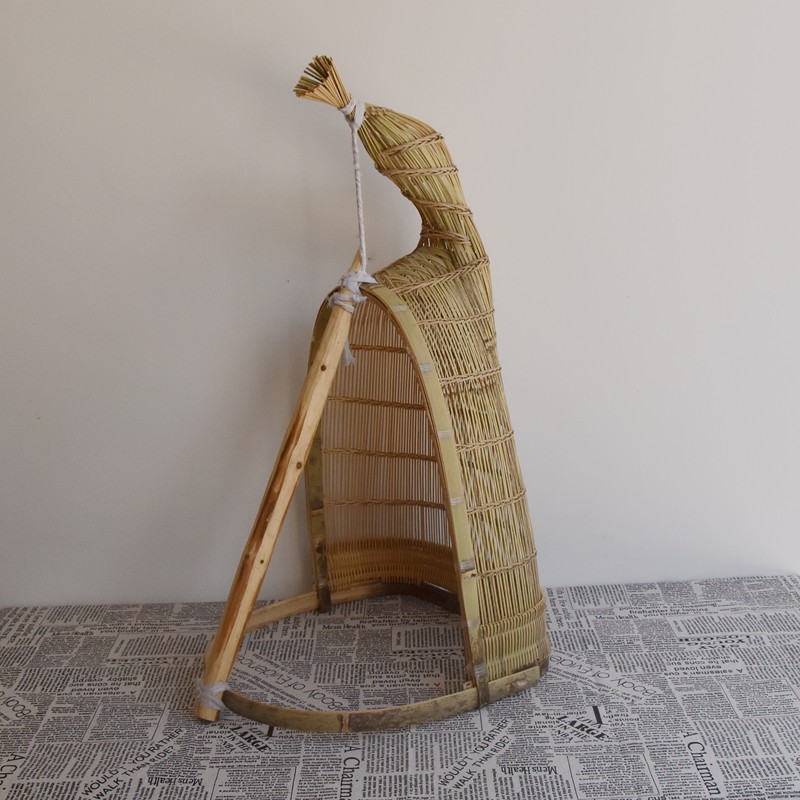 手工竹编捕鱼笼酒店餐厅装饰道具竹灯罩中式艺术客厅摆件鱼篓新款,特色手工艺,竹编/竹雕,淘宝优惠券,粉丝福利购,淘宝优惠卷