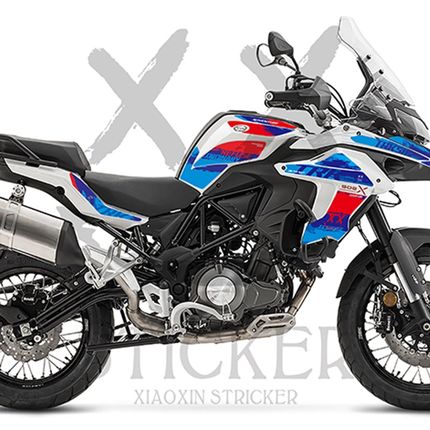 适用贝纳利金鹏502/X改装全车贴纸贴花拉花版画防水个性三箱贴