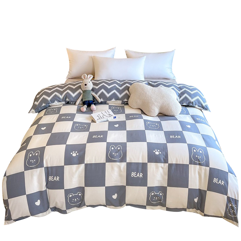 全棉被套单件150x200学生宿舍单人1.5米双人纯棉床单被罩200x230