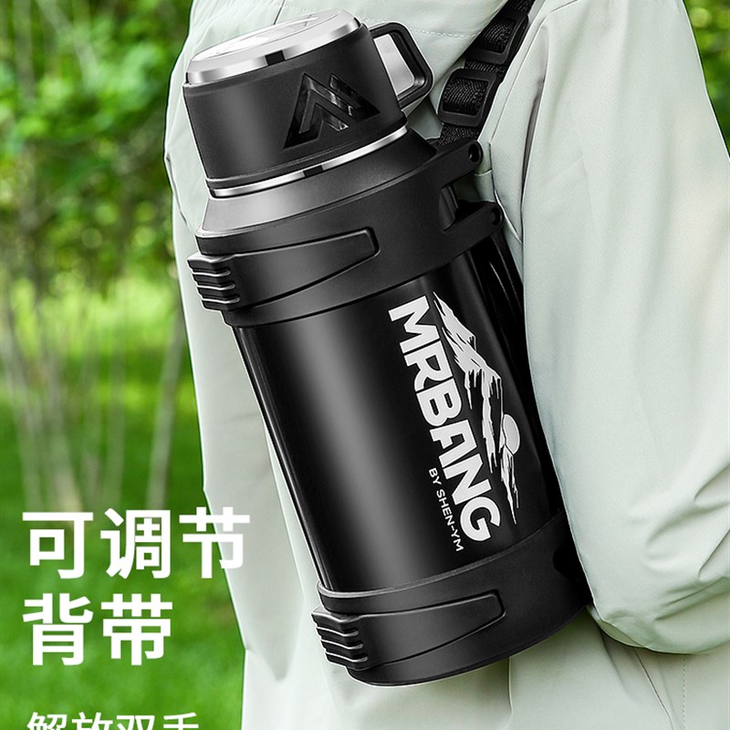 户外旅行b保温杯水壶316不锈钢水壶茶水分离大容量热家用汽车旅行