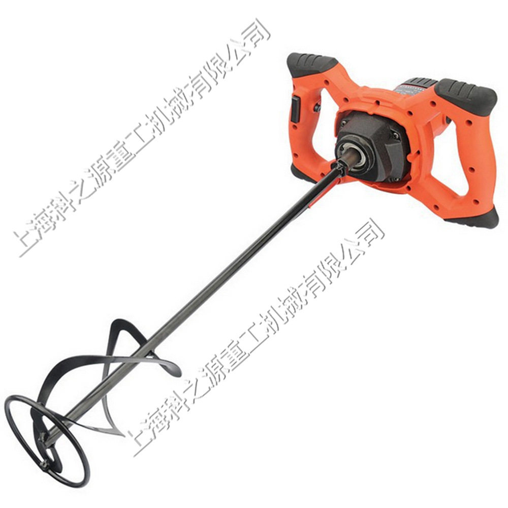 电动不锈钢杆搅拌器 小型手持式双轨搅拌机 调速腻子粉化工搅拌器