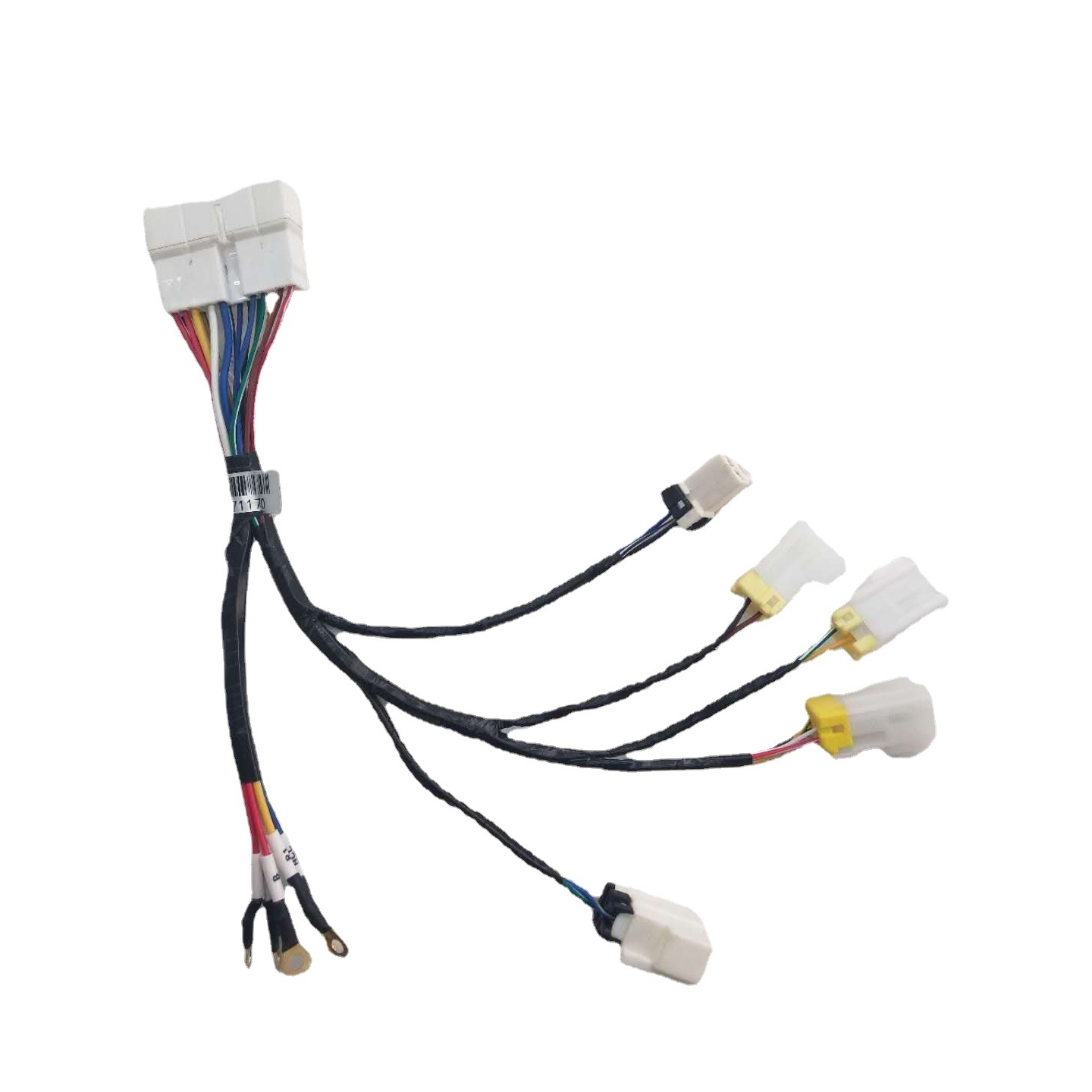 挖掘机适用小松PC200/300/400-7操作台钥匙开关线束207-06-71170