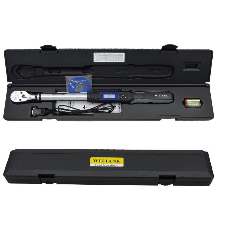 台湾WIZTANK WG系列数显扭力扳手 可连接电脑WG4-200AN AR BN BR