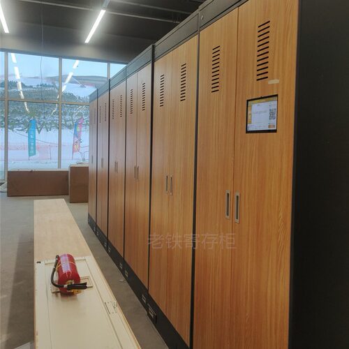 冬季新式滑雪场智能雪板寄存架/共享寄存柜/雪具储存柜/雪具店用