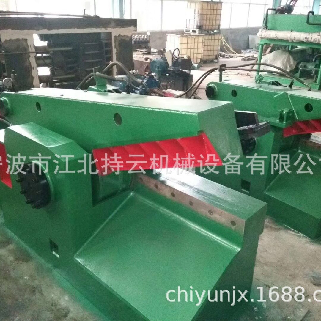 小型废钢鳄鱼剪金属废料剪机价格250吨废铁铝锭液压剪