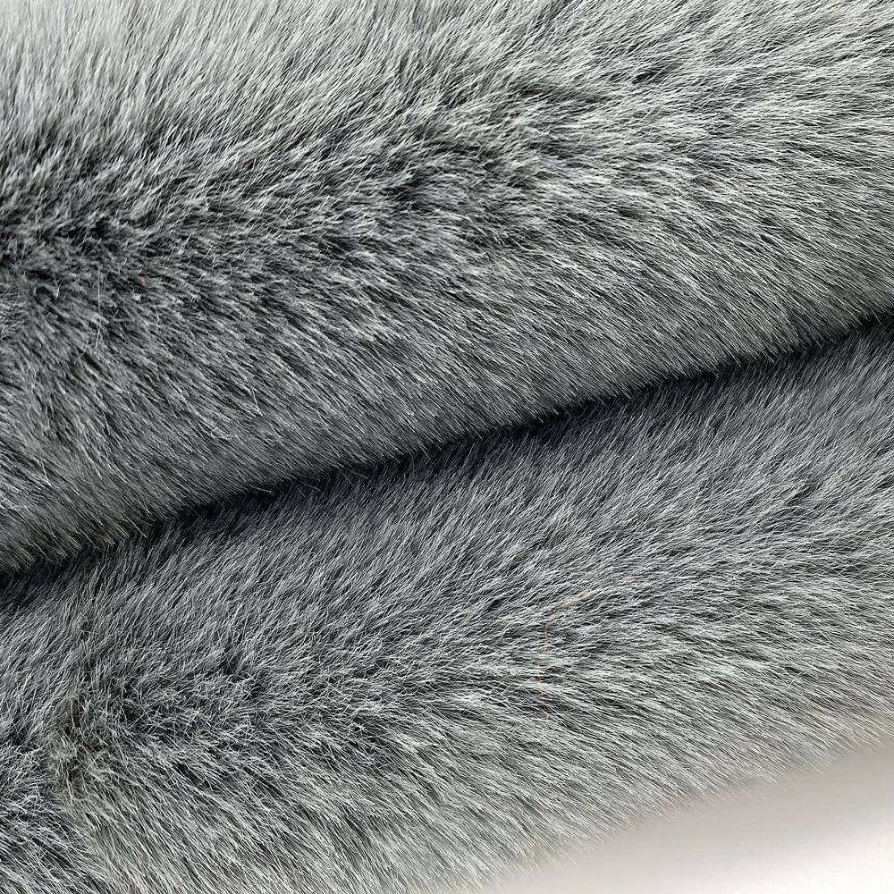 人造长毛毛绒550g大兔201毛高长毛绒兔228毛绒面料