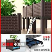 种菜专用箱种植箱楼顶F97TH76H菜种盆阳台箱特大塑料花盆用户外花