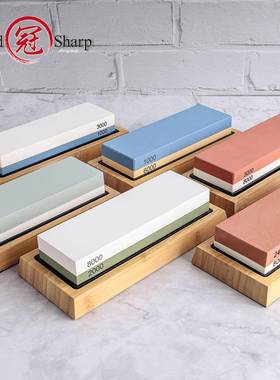 240-800#石磨刀石家菜刀厨房专用双面粗细油开刃白WS-0011刚用玉0
