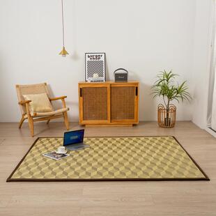 凉席夏季藤床席地客毯厅卧室藤地垫夏季儿童爬行垫冰上FMZ用品