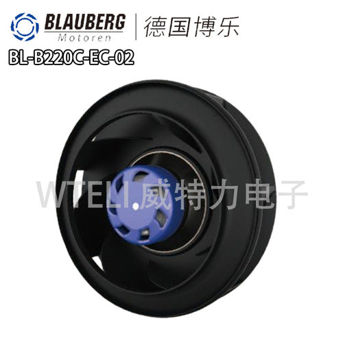 BLAUBERG博乐 EC后向离心风机 BL-B220C-EC-02全新原装 通风散热