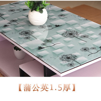 软玻璃pvc水晶板透明防水防烫餐桌垫免洗桌布台布茶几垫布可定制