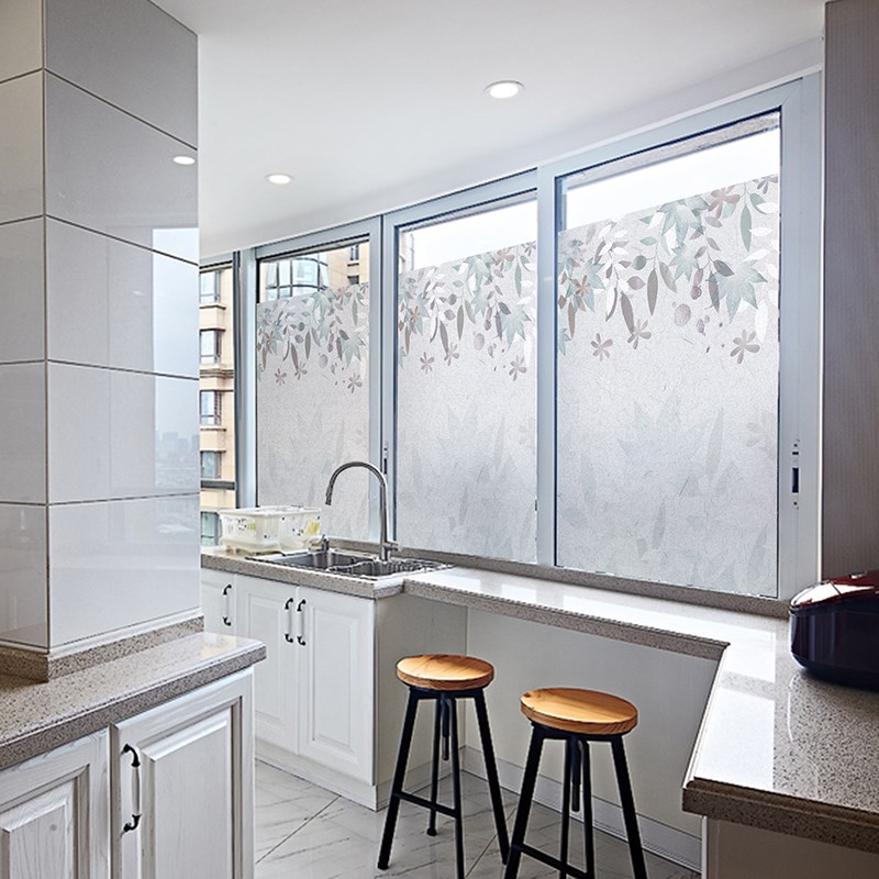 卫生间玻璃贴膜防窥防走光窗户贴纸门贴磨砂厕所玻璃纸透光不透明