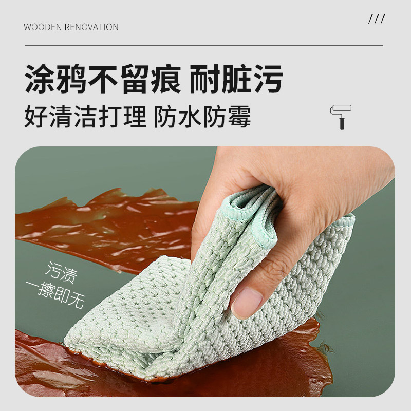 旧家具翻新水性木器漆水性漆木漆油漆柜子衣柜桌子橱柜木门改色漆