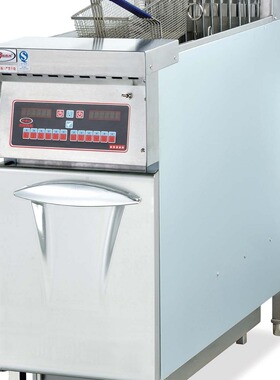 杰冠DF-30A立式电脑版单缸双筛带滤油车炸炉 电脑炸炉 电脑板炸炉