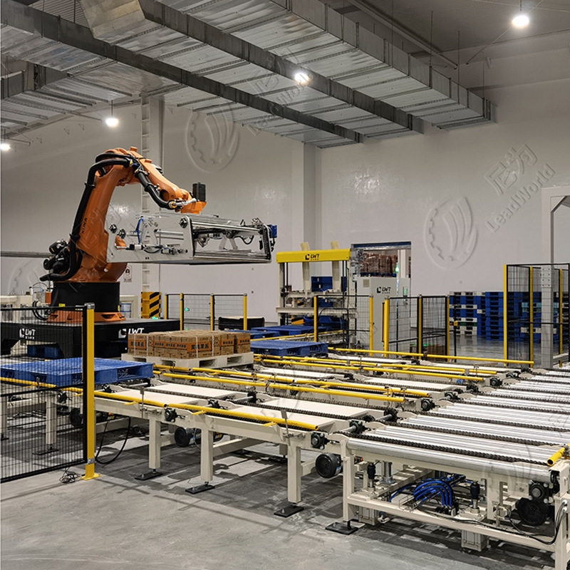 机器人码垛机 尼为机械源头厂家加工定制全自动纸箱低位码垛机,清洗/食品/商业设备,其他清洗机,淘宝优惠券,粉丝福利购,淘宝优惠卷