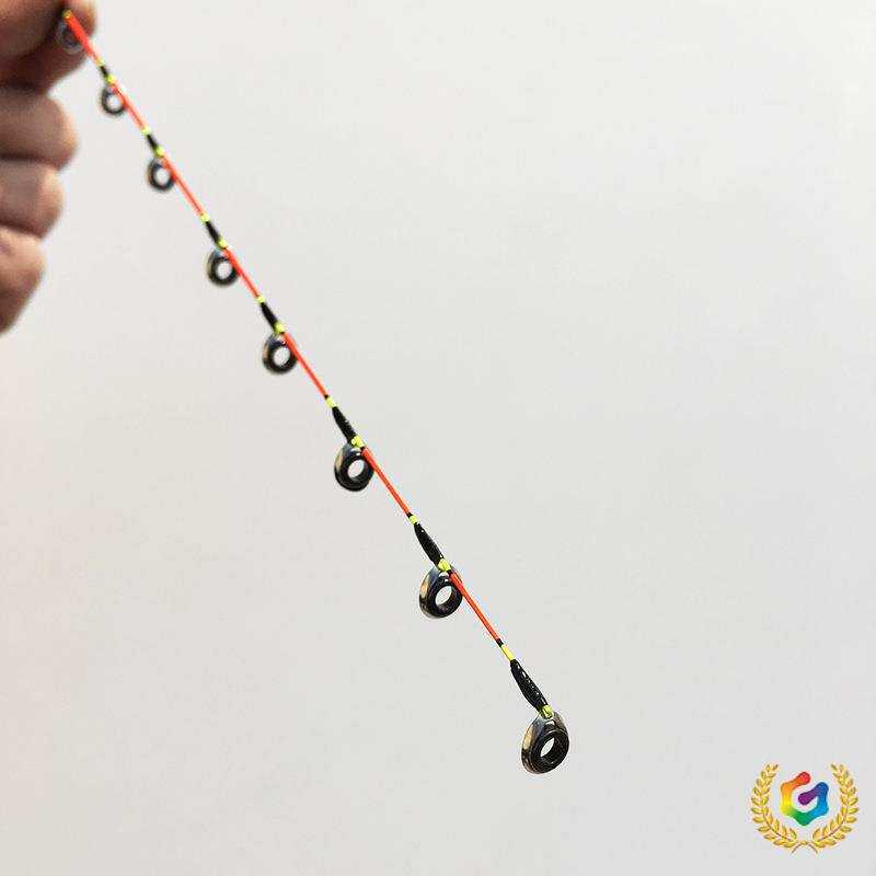 ?全瓷环抛投钛合金竿稍激流筏竿稍海钓竿梢筏钓竿杆稍船筏竿挂泥