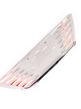 16FORTUNER带灯后车牌照框  16款FORTUNER带灯LED后牌照灯改