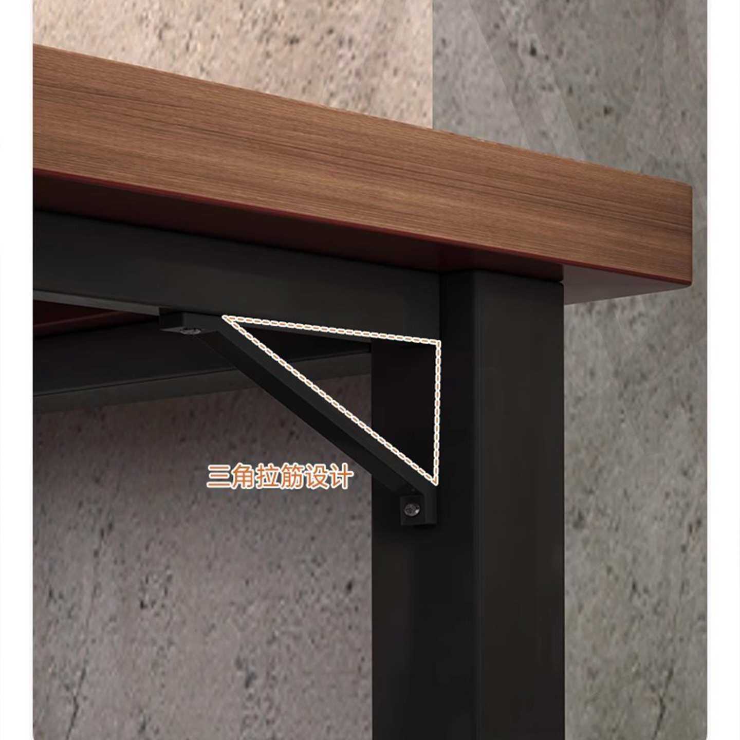 餐厅桌椅组合长方形吃饭桌子烧烤店小吃店快餐店面馆餐饮商用桌子