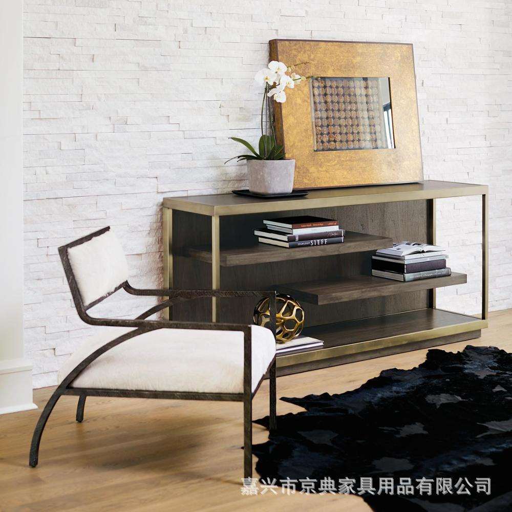 不锈钢电视柜小户型后现代简约高端地柜客厅茶几电视柜组合