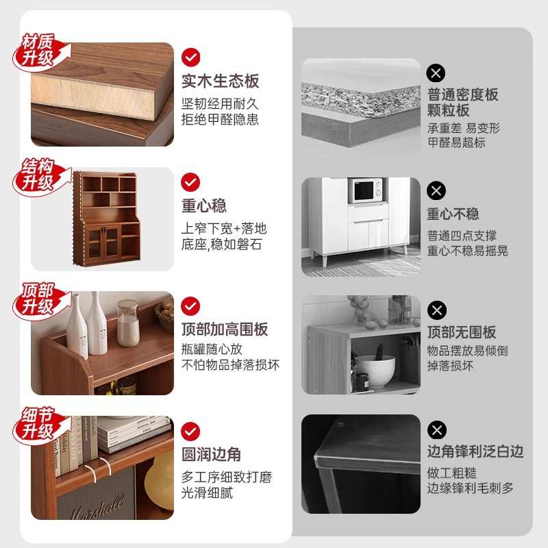 酒柜客厅靠墙储物实木餐边柜家用2025新款酒架陈列架展示柜置物架