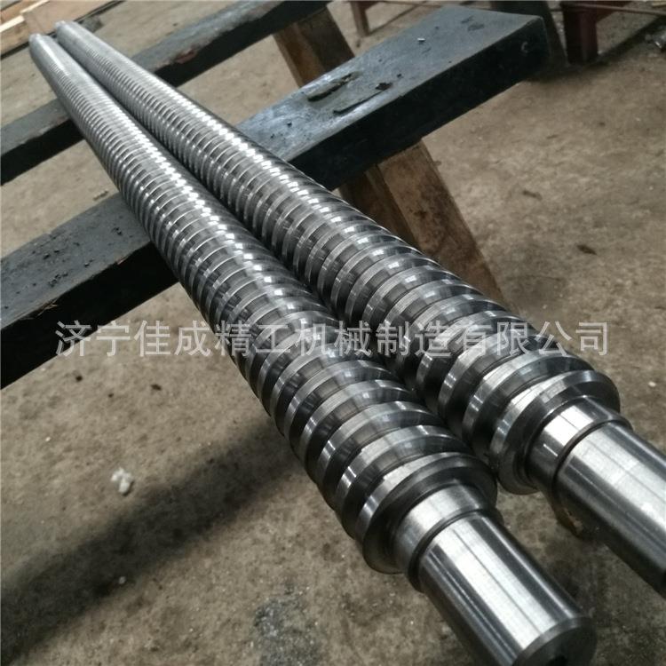 厂家直销精密机床丝杆加工Tr50螺距12梯形丝杠大螺距正反牙调节杆