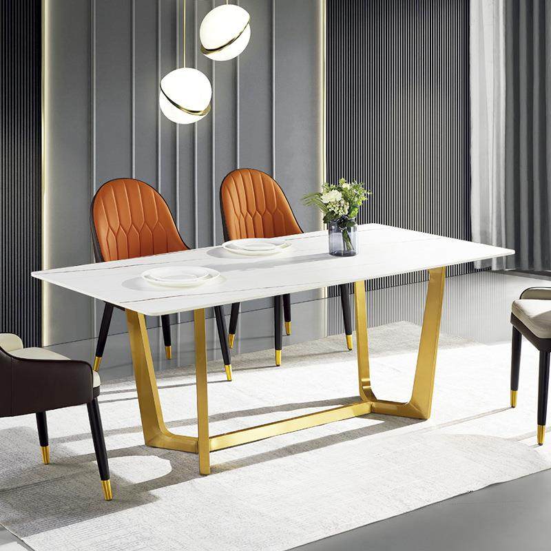 意式极简岩板桌小户型现代简约家用V字形镀金餐桌长方形吃饭桌子,电子元器件市场,其它元器件,淘宝优惠券,粉丝福利购,淘宝优惠卷