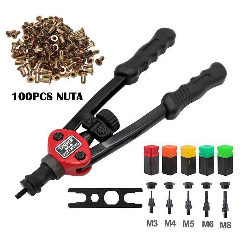 速豹BT606铆钉动铆螺母盲铆钉套件100镀锌竖纹螺母M3M4M5M6M8,电子元器件市场,其它元器件,淘宝优惠券,粉丝福利购,淘宝优惠卷