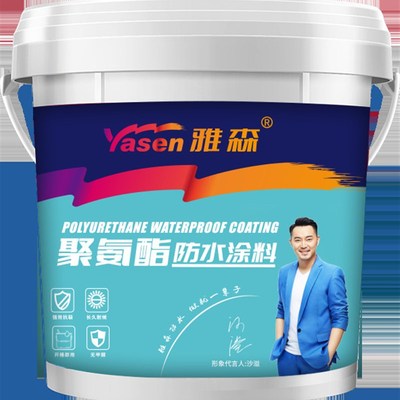 屋顶防水涂料补漏材料水性聚氨酯楼房顶外墙专用沥青堵漏防水胶水