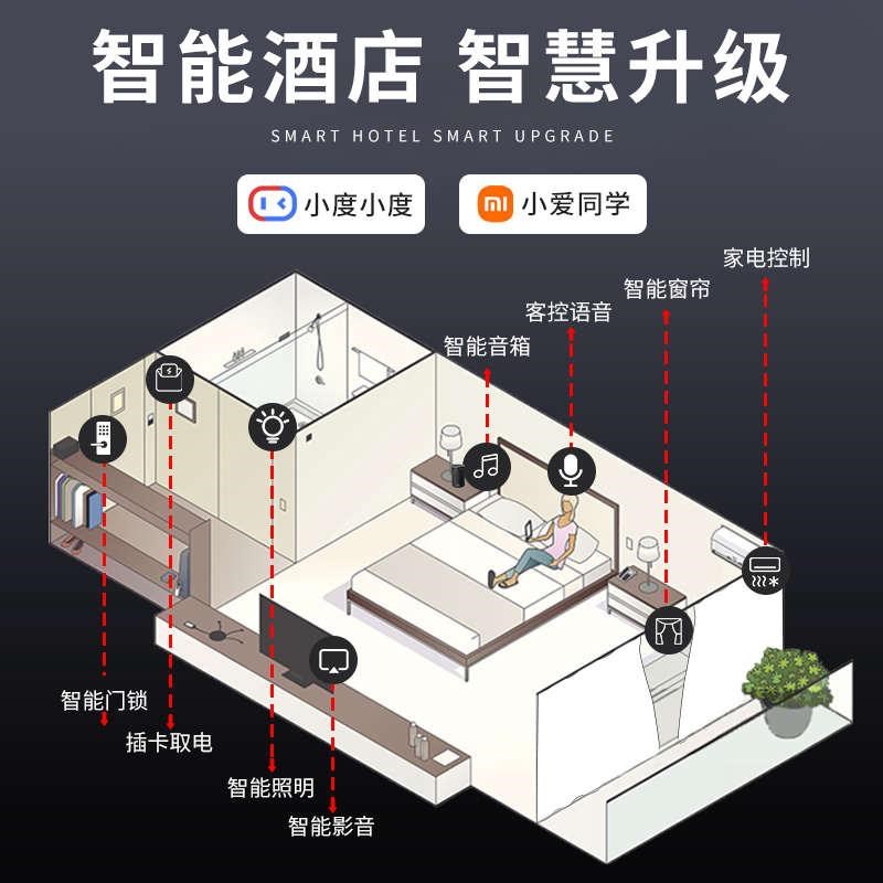 酒店客控系统宾馆智能开关民宿管理智能家居语音控制智慧酒店系统