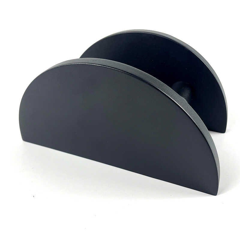 现代简约大门拉手半圆玻璃门把手定制logo拉丝光面包厢门木门拉手