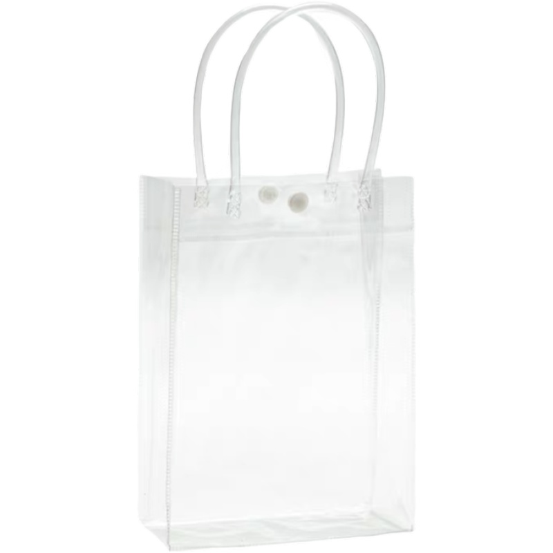 红酒袋pvc透明手提葡萄啤酒双支包装两2支1单支PVC礼品饮料拎袋子