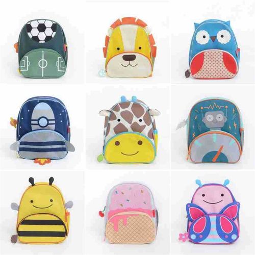 儿童书包幼儿园男女可爱卡通双肩包背包宝宝动物书包3-8岁