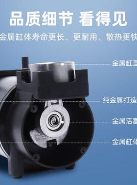 车便携式充气泵电动汽打车轮胎自动气筒带气压79880表用载一件起