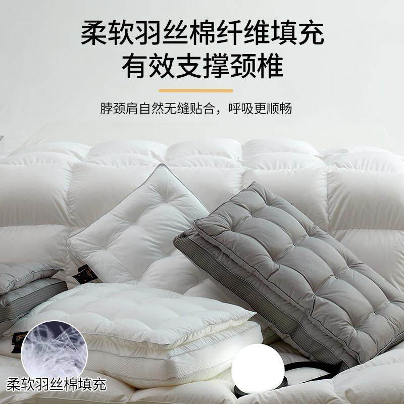 酒店纤维枕头颈椎枕枕20250318度睡眠芯深护颈枕成人睡觉专整用头