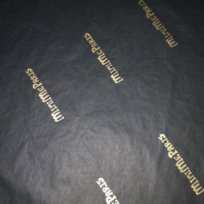 1贝7克双面黑色A2雪梨纸纯黑纸色包装板黑平色拷纸