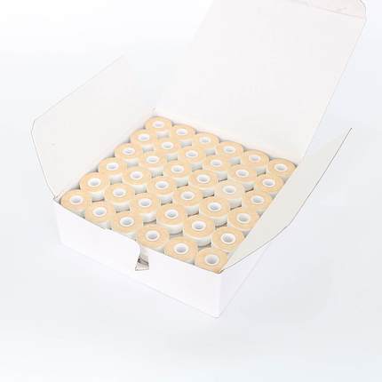 44个/盒白色#0011L型纸边底底线175D缝/2绣花线纫线缝纫机线线线