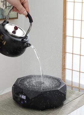 DMS-D2工电陶炉厂茶炉煮炉触茶摸电脑款烧水时保温定煮茶器触控可