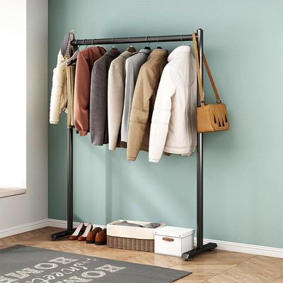 衣架MIW衣帽架台挂衣架地卧室家用阳晒衣服简单杆立式落衣服晾易