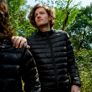 FreeCountry排骨羽绒服立领夹克外套