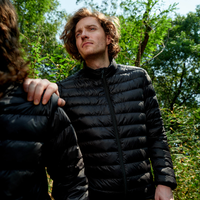 FreeCountry排骨羽绒服立领夹克外套