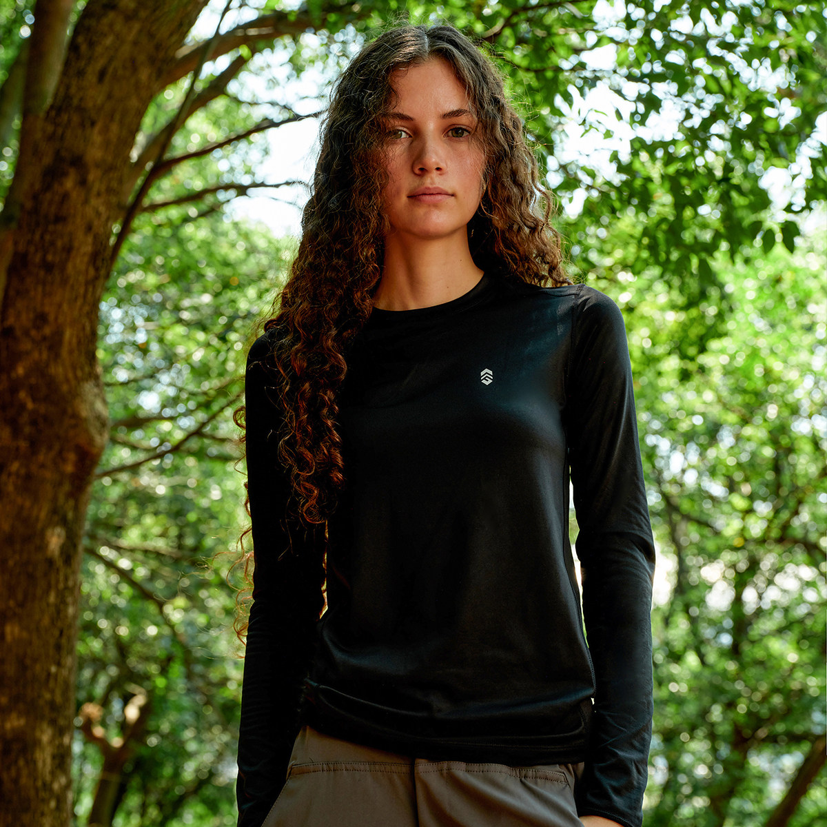 Free Country女士打底内搭长袖T恤户外运动上衣