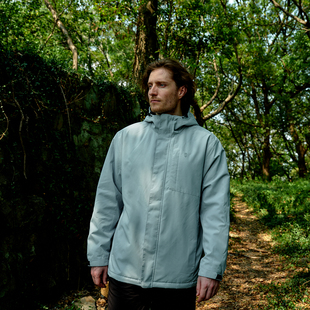 Free Country连帽软壳外套防风防泼水棉服户外运动登山徒步男