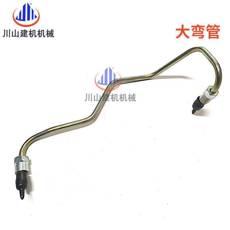 挖机配件 PC400-8 450-8康明斯6D125发动机高压柴油泵共轨油管