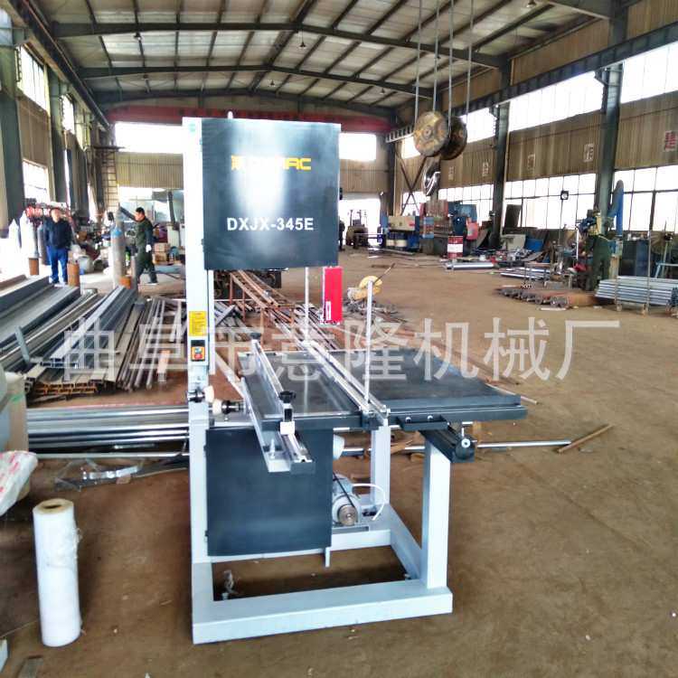 曲阜直销木工机械带锯机 立式高速带锯机MJ396重型木工带锯机价低